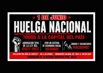 MÉXICO. El Partido Comunista respalda la huelga nacional de los trabajadores de la educación