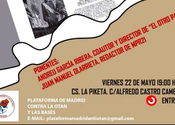 Madrid, 22 de mayo: Presentación del libro “La Sombra de Franco en la Transición” de Alfredo Grimaldos