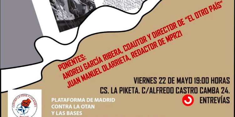 Madrid, 22 de mayo: Presentación del libro “La Sombra de Franco en la Transición” de Alfredo Grimaldos
