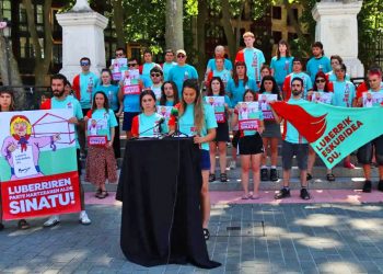 Contra el veto político: Luberri inicia recogida de firmas para pedir su participación, ahora negada, en Bilboko Konpartsak