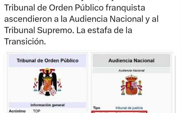 Un ejemplo de lo que fue la llamada «Transición»