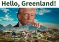 GROENLANDIA. Trump y la IA (no tiene otra) publican en su cuenta esta foto