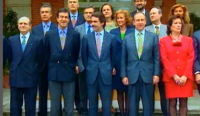 El primer gobierno Aznar cumple 30 años. Muchos de sus ministros acabaron en el banquillo