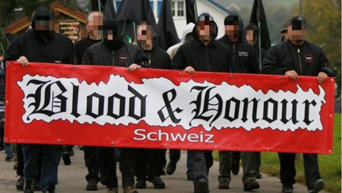 SUIZA. Nazis celebran el cumpleaños de Adolf Hitler