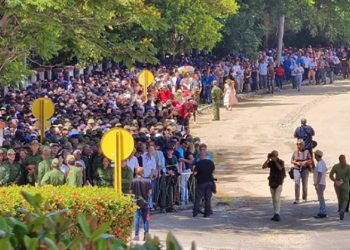 CUBA. El pueblo revolucionario rinde homenaje al Comandante Ramiro Valdés Menéndez