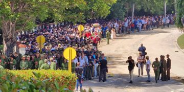 CUBA. El pueblo revolucionario rinde homenaje al Comandante Ramiro Valdés Menéndez