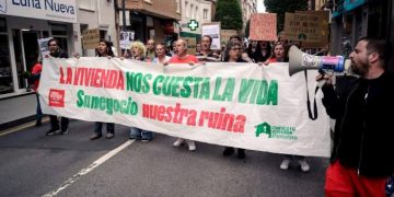 «La vivienda nos cuesta la vida; su negocio, nuestra ruina»