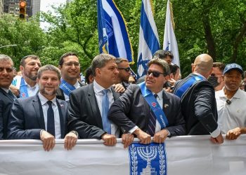 EE.UU. Impunidad infinita: ministro israelí participa en Nueva York en una manifestación pese a orden de arresto