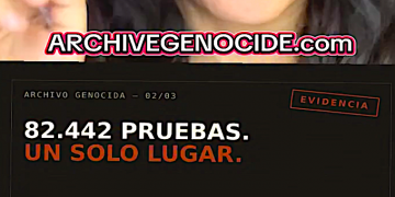 Las imágenes que los genocidas no quieren que difundamos…
