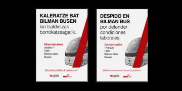 El Consejo Socialista del Goierri y el sindicato BAT denuncian el despido de un trabajador en la empresa Bilman Bus