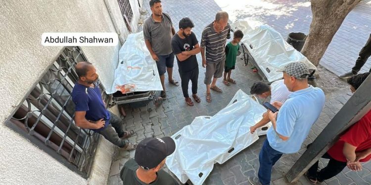 ISRAEL asesina a cuatro palestinos en Gaza