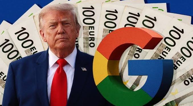 Trump transparente: está ahí para defender los intereses de los poderosos, ahora Google