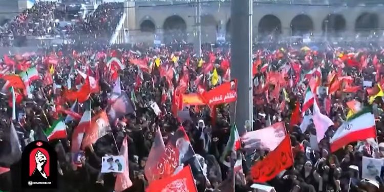 IRÁN. Millones de personas se movilizan en recuerdo de su líder Jamenei