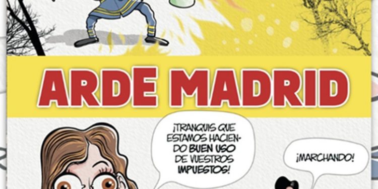 La portada de El Jueves sobre los incendios en Madrid…