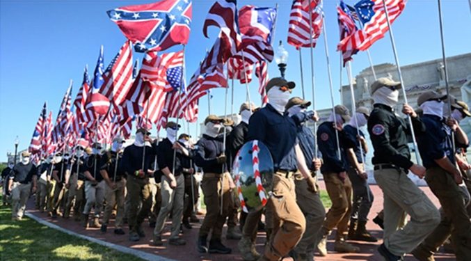 EE.UU. De cómo los nazis acudieron a celebrar el 250 aniversario de la independencia (Video)