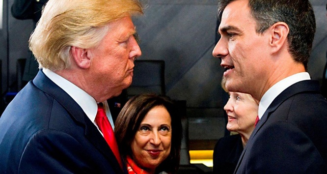 EEUU ampliará su presencia en Rota; Trump muy satisfecho con el gobierno