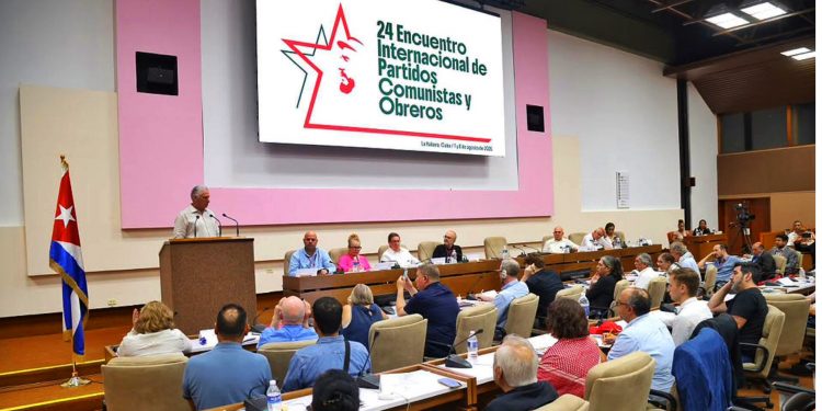 CUBA. Se celebró en La Habana el XXIV Encuentro Internacional de Partidos Comunistas y Obreros