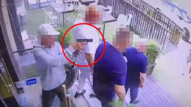 Video del asesinato de uno de los jefes mafiosos israelíes