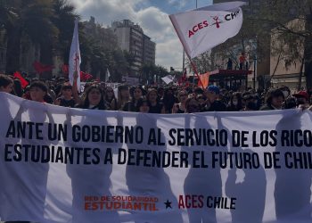 CHILE. Jóvenes protagonizan jornada de protestas contra gobierno de Kast