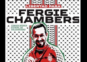 5 de septiembre: Madrid, Barcelona, Sevilla y Murcia: Manifestaciones por la libertad de Fergie Chambers