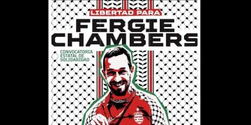 5 de septiembre: Madrid, Barcelona, Sevilla y Murcia: Manifestaciones por la libertad de Fergie Chambers