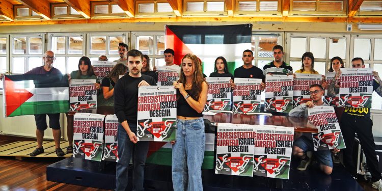 Bilbo, 3 de octubre: Manifestación en apoyo a la resistencia palestina y por la destrucción de Israel