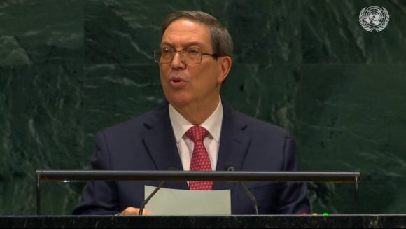 CUBA. Canciller citó a Fidel en la ONU: «Desaparezcan las colonias, desaparezca la explotación de los países»