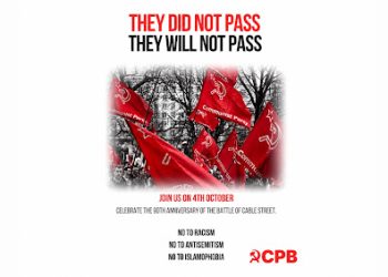 Se prevé una movilización antifascista histórica en Londres el 4 de octubre