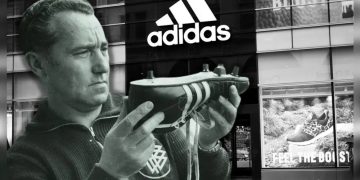 Adidas está utilizando a criminales de guerra sionistas para promocionar sus nuevas zapatillas de un solo pie