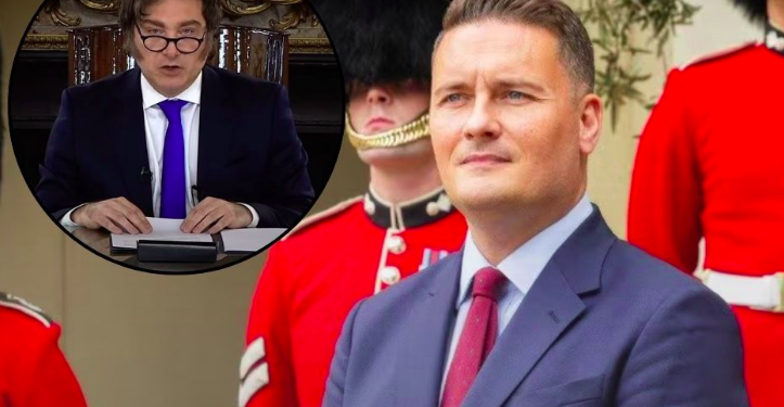 REINO UNIDO. Ministro de Defensa británico responde al «nuevo Milei antiimperialista»