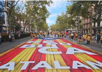 La Diada convocó a decenas de miles de independentistas catalanes (Video)