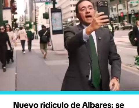 Si creían haberlo visto todo sobre el ridículo de los ministros, estaban equivocados. Albares ganó en el último minuto