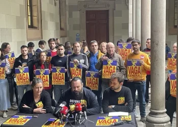 La “Casa de la Huelga”, un espacio ocupado en Barcelona para preparar la huelga general del 11N
