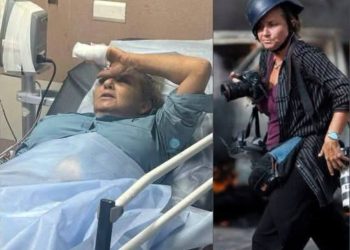 PALESTINA. No la salvó el pasaporte: colonos israelíes atacaron a fotoperiodista estadounidense en Cisjordania