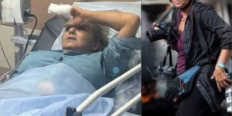 PALESTINA. No la salvó el pasaporte: colonos israelíes atacaron a fotoperiodista estadounidense en Cisjordania