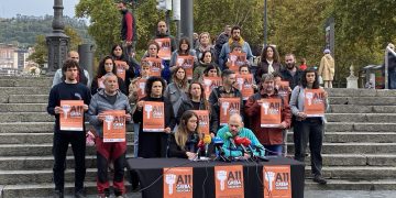Los Sindicatos de Vivienda de Euskal Herria y la mayoría sindical vasca se movilizarán juntos el 11N