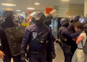 FRANCIA vive hoy jornada masiva de movilizaciones en medio del aumento de la represión policial
