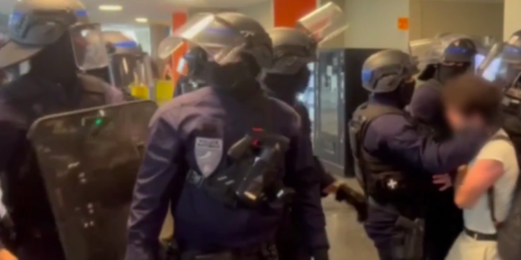 FRANCIA vive hoy jornada masiva de movilizaciones en medio del aumento de la represión policial