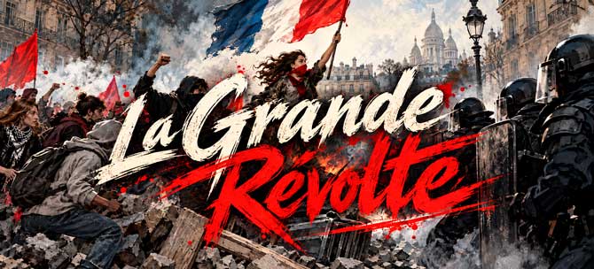«LA GRANDE RÉVOLTE»: la juventud francesa se levanta contra Macron