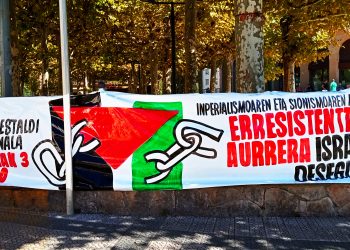 3 de octubre, Bilbo: Manifestación contra el imperialismo y el sionismo/¡Adelante la resistencia! ¡Destruir Israel!