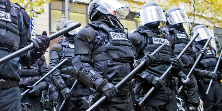 En el Estado francés y Alemania: Dos salvajes uniformados (vídeos)