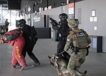 Defensa organizó un curso intensivo para soldados, policías, guardias civiles… uno de los objetivos: «control de masas»