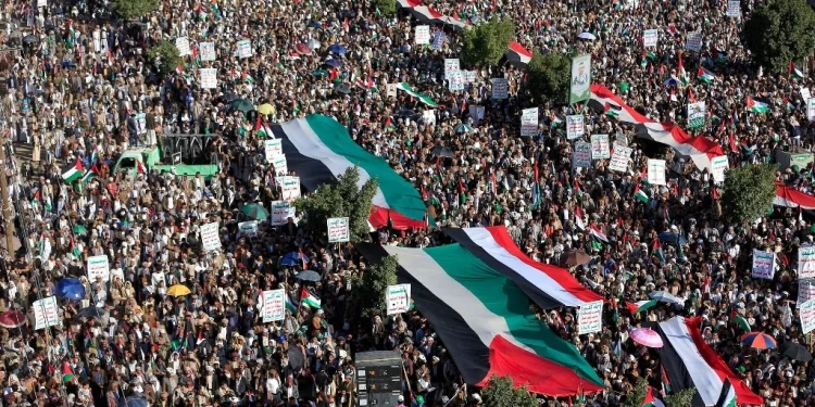 PALESTINA. A tres años del inicio del genocidio aumentan las manifestaciones en el mundo en defensa del pueblo palestino