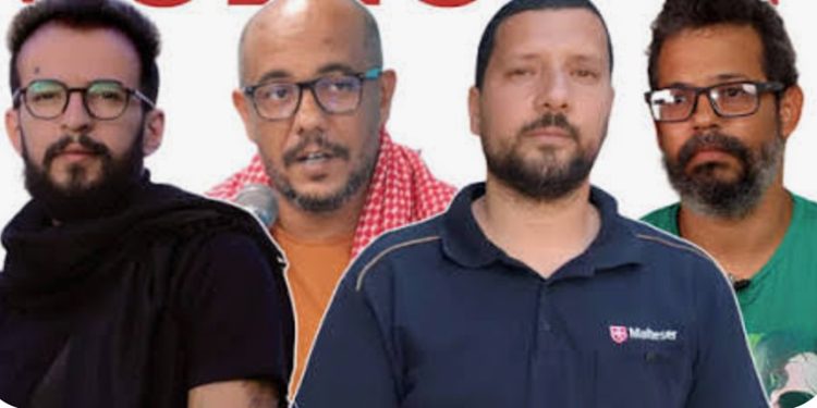 TÚNEZ sigue obedeciendo a Israel y mantiene presos a cuatro tripulantes de la Flotilla por séptimo mes
