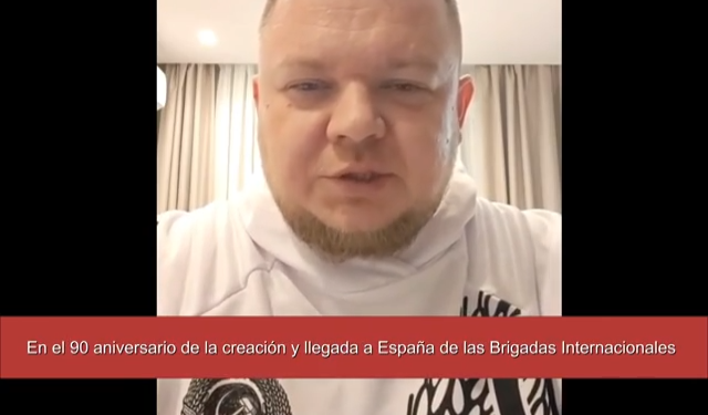 Declaraciones de un militante comunista ucraniano sobre la lucha antifascista y antiimperialista